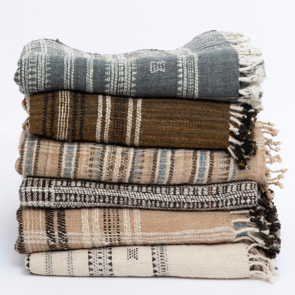 Hand Loomed Throws