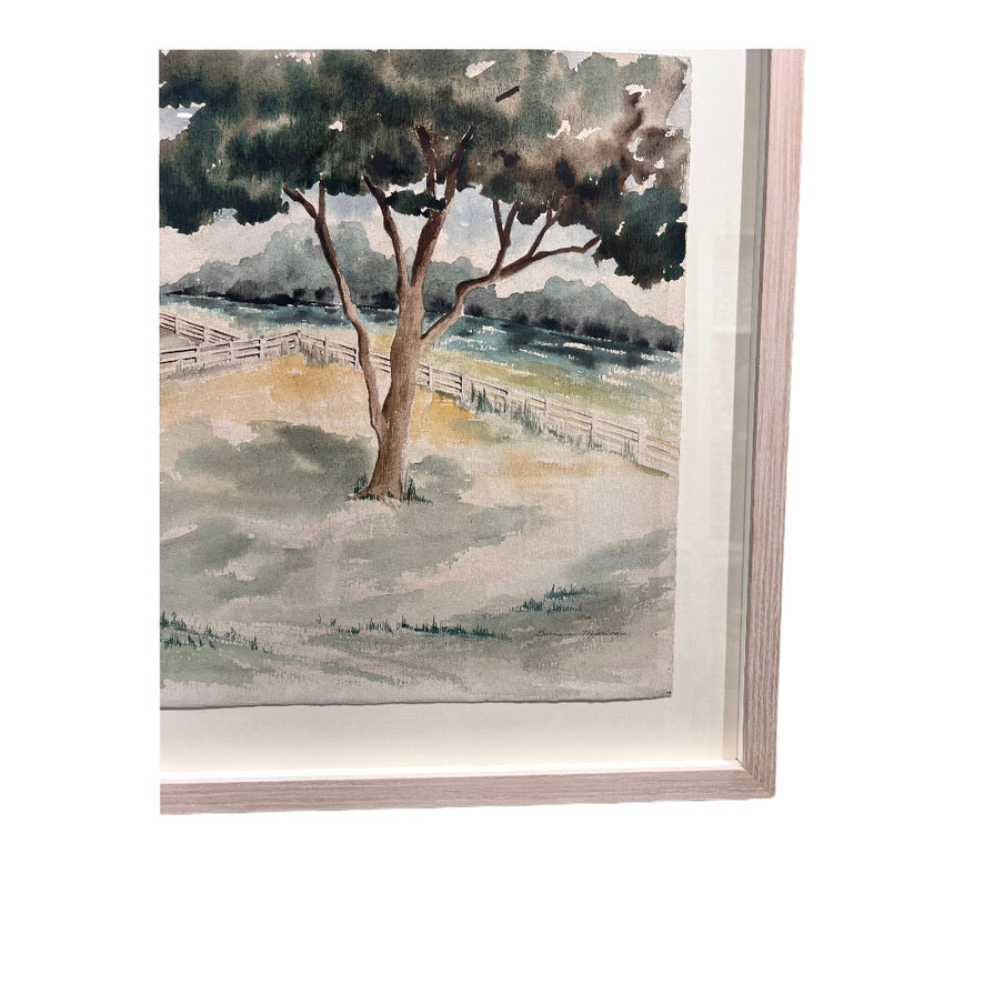 1960'S WATERCOLOR ON PAPER - BARBARA MILLICAN