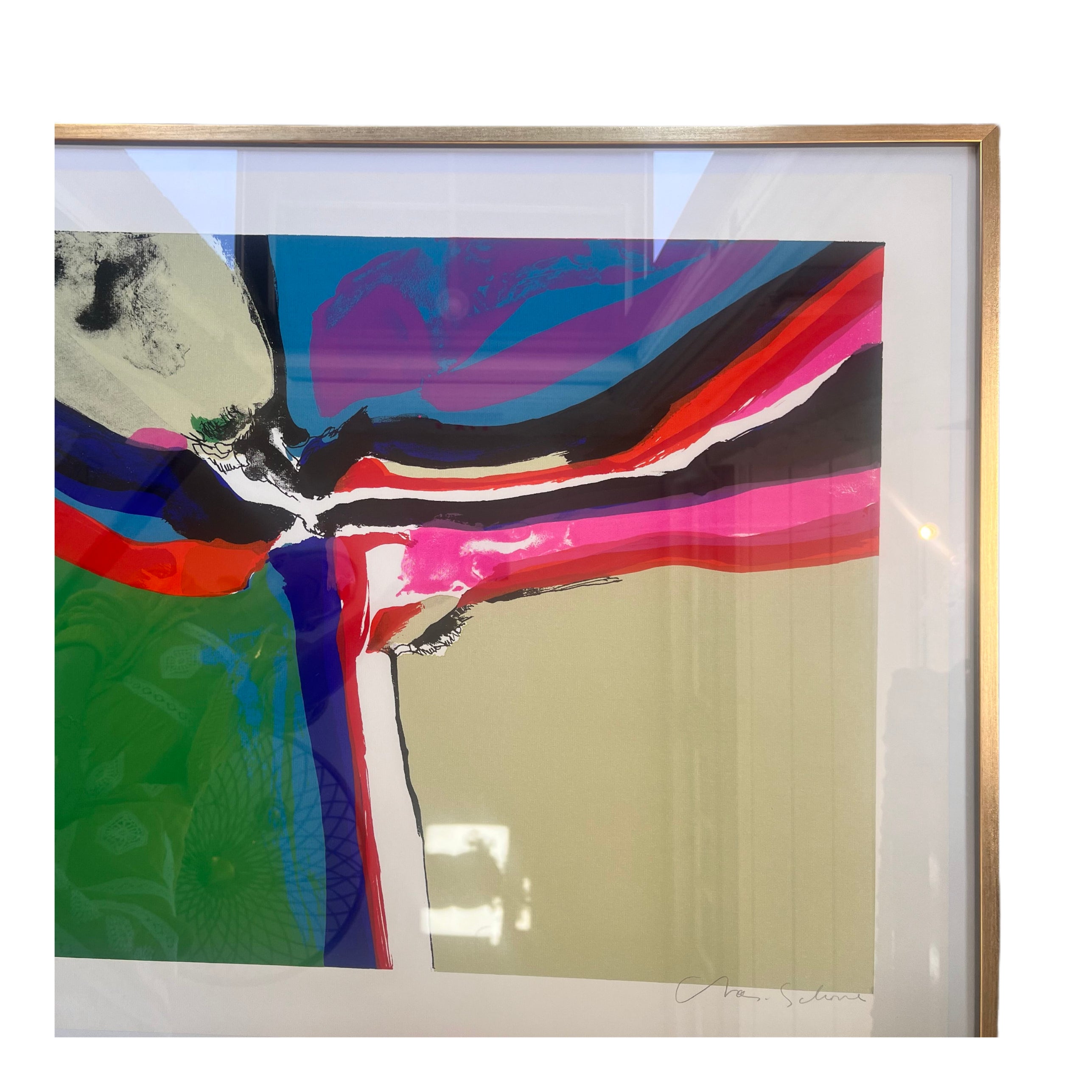 1960's Original Serigraph by Unknown Artist