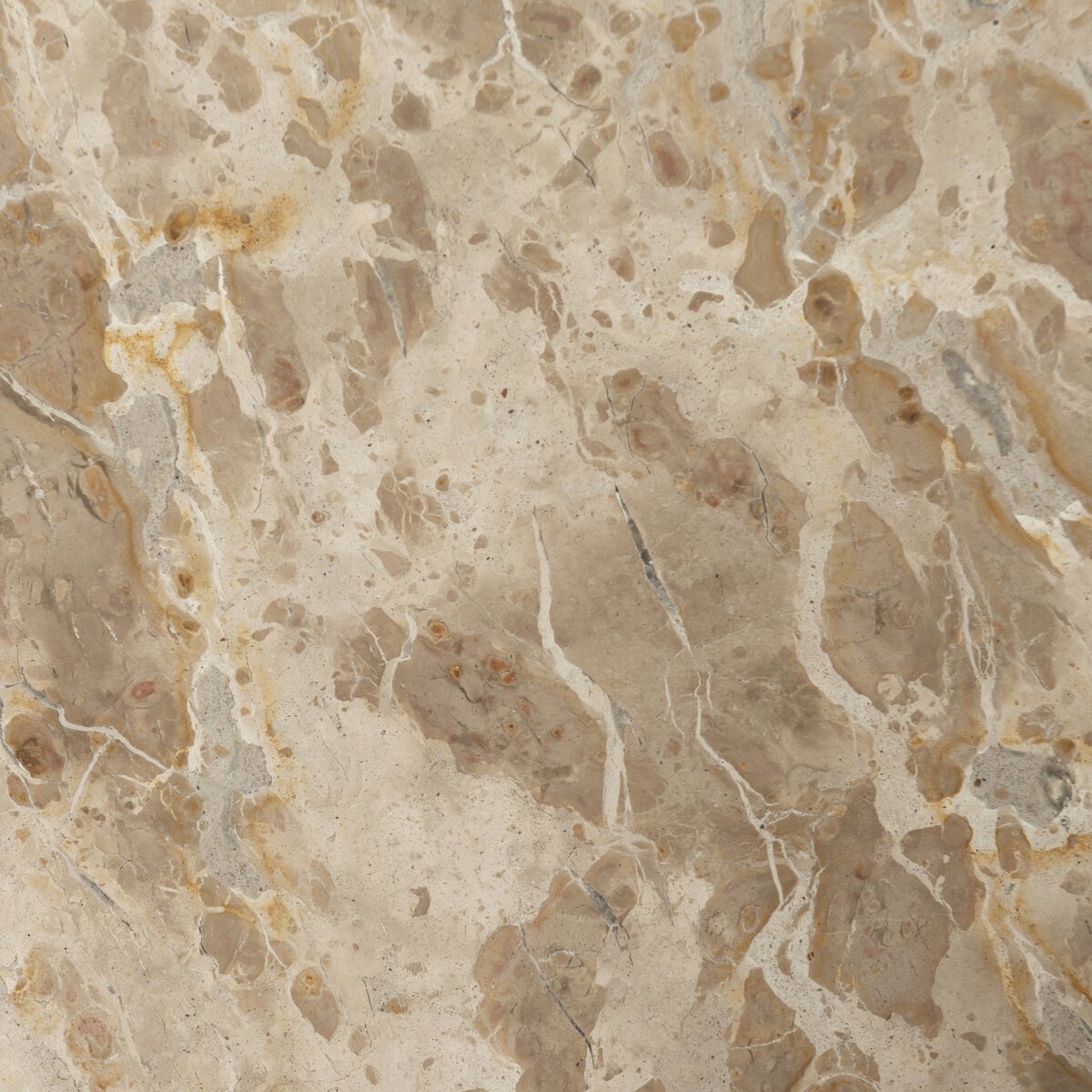 Iron & Marble Side Table