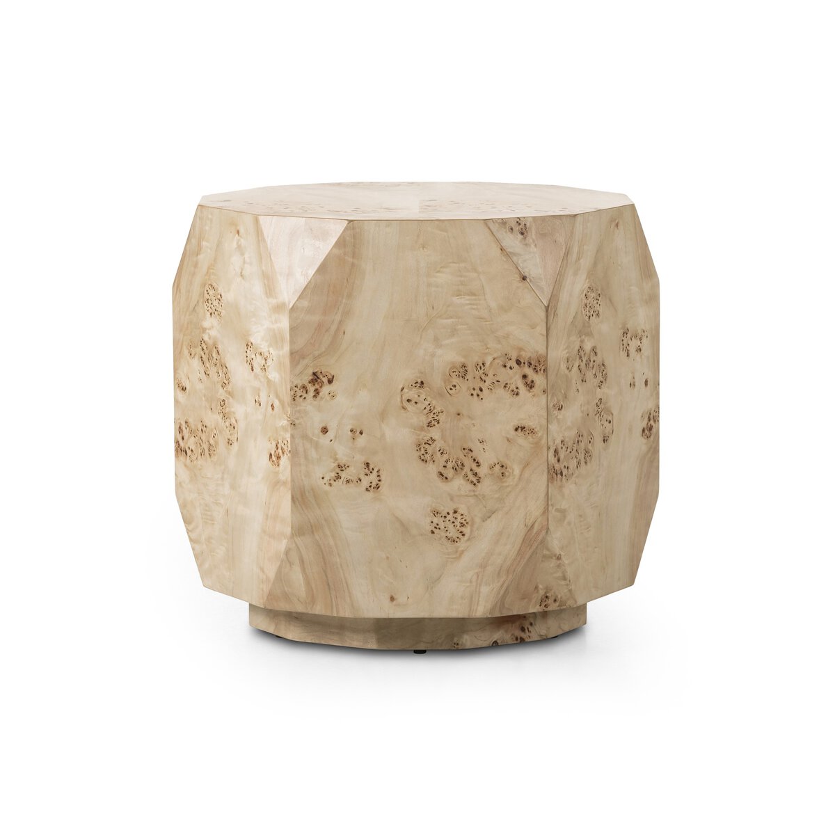 Burl Side Table