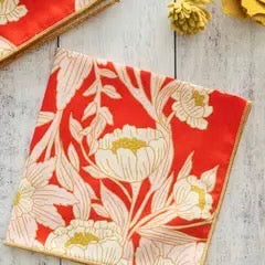 Red Sage Cocktail Napkins - Set of 4