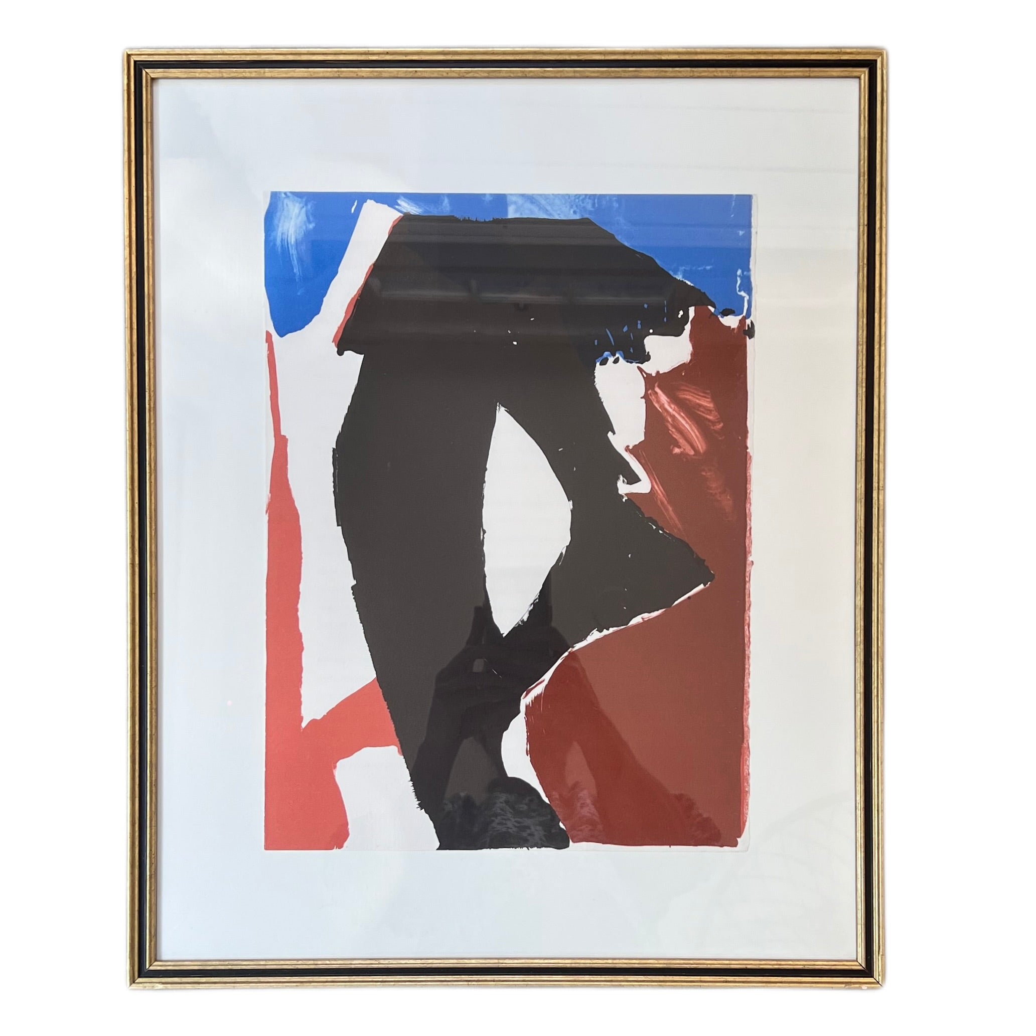 Vintage French Lithograph - 1990's