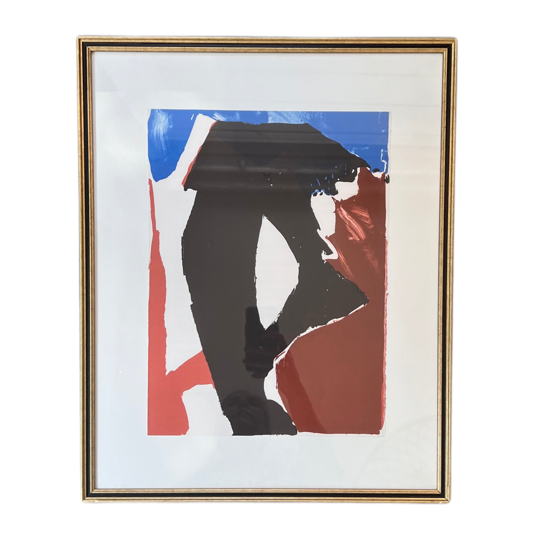 Vintage French Lithograph - 1990's