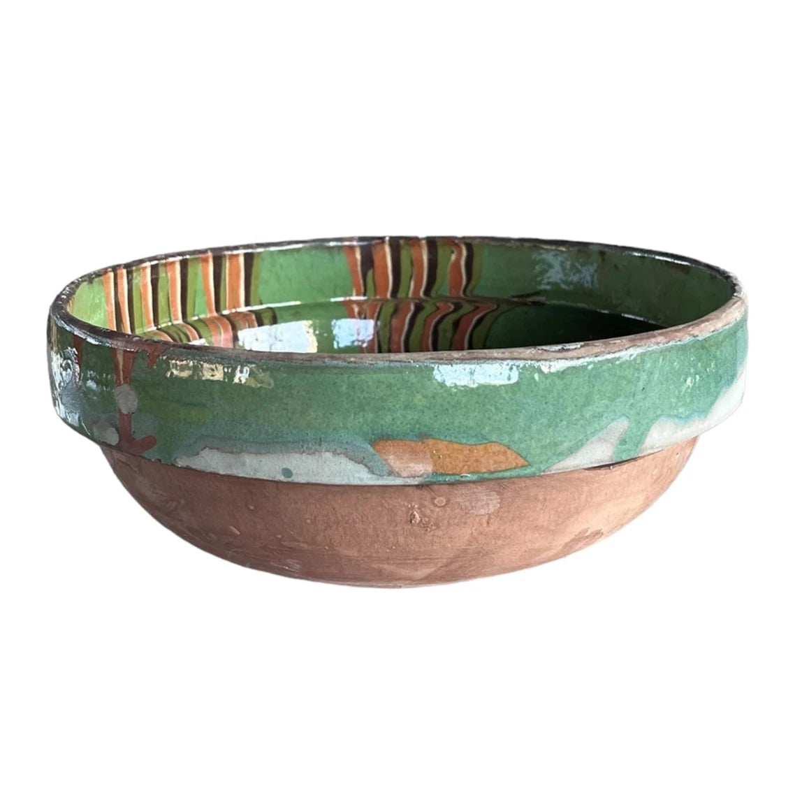 Marbelized Green Cottage Bowl Mini