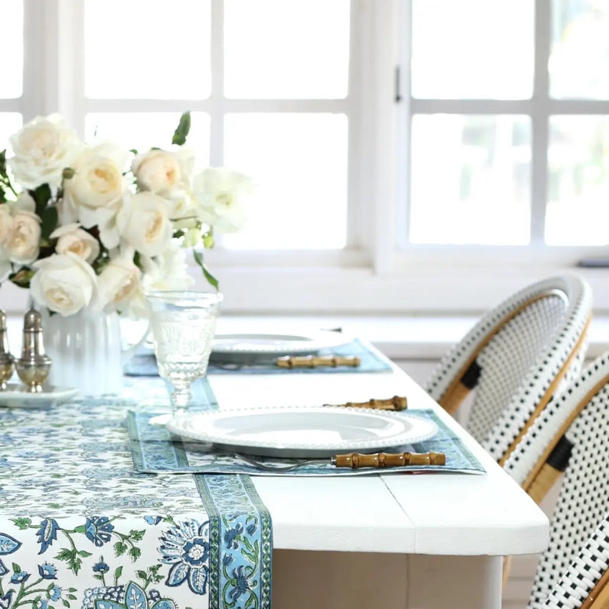 Aria Placemat - Blue and Green