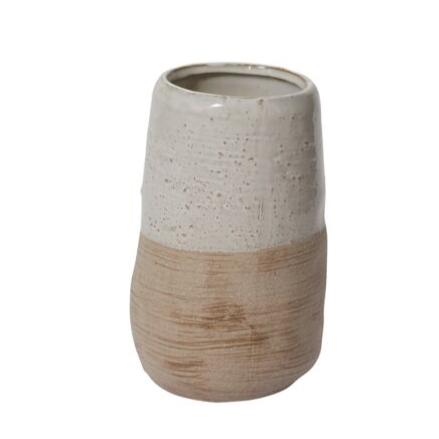 Two Tone Clay Vase
