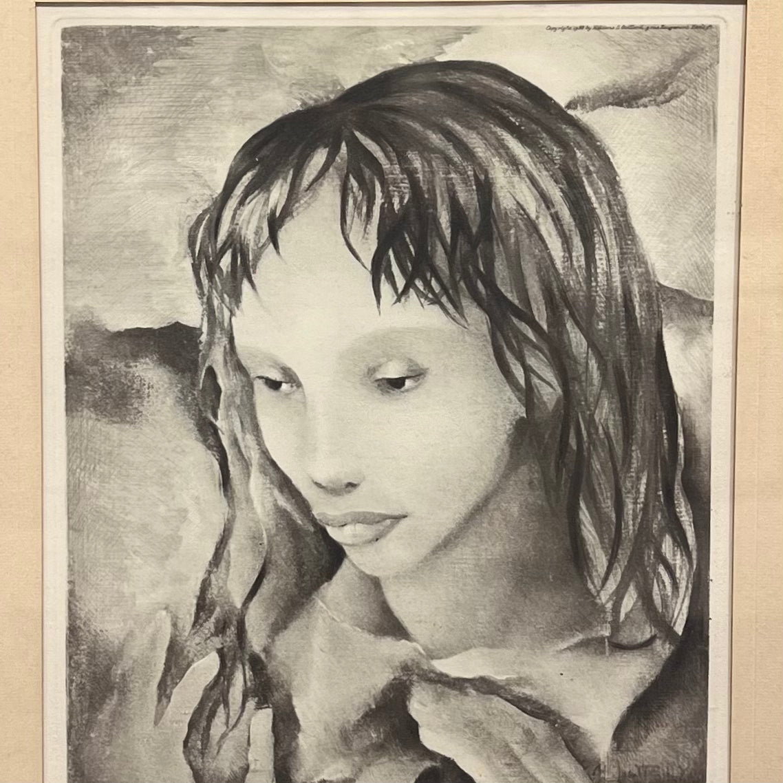 1930's AUSTRIAN - ARGENTINE LITHOGRAPH BY MARIETTE LYDIS