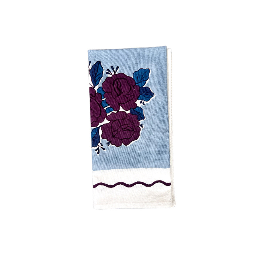 Blue/Purple Floral Napkins