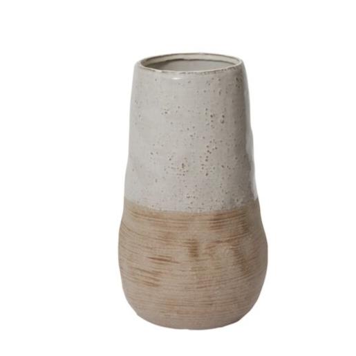 Two Tone Clay Vase
