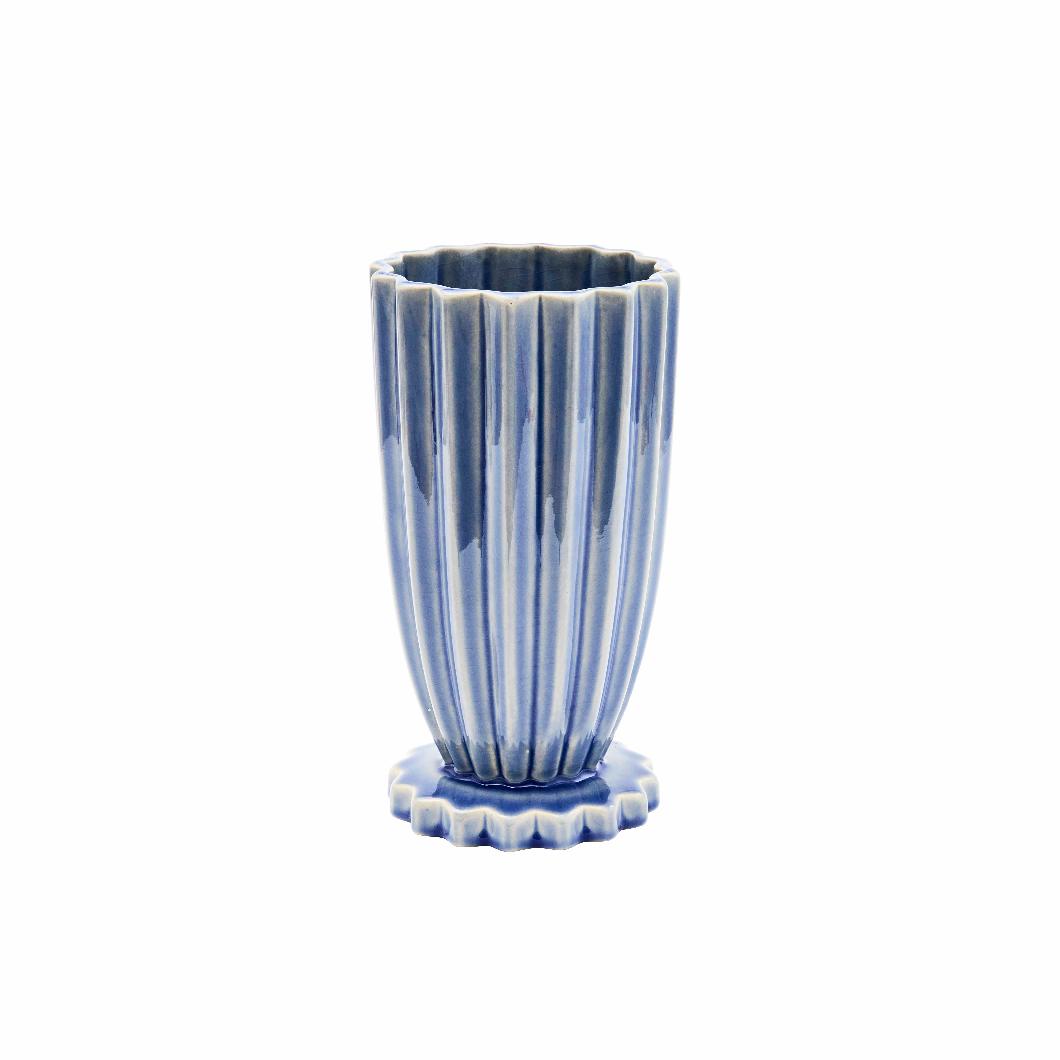 Willow Vase - Antique Blue