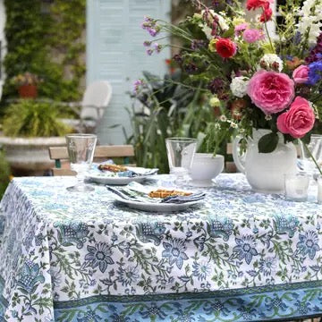 Aria Napkin - Blue and Green