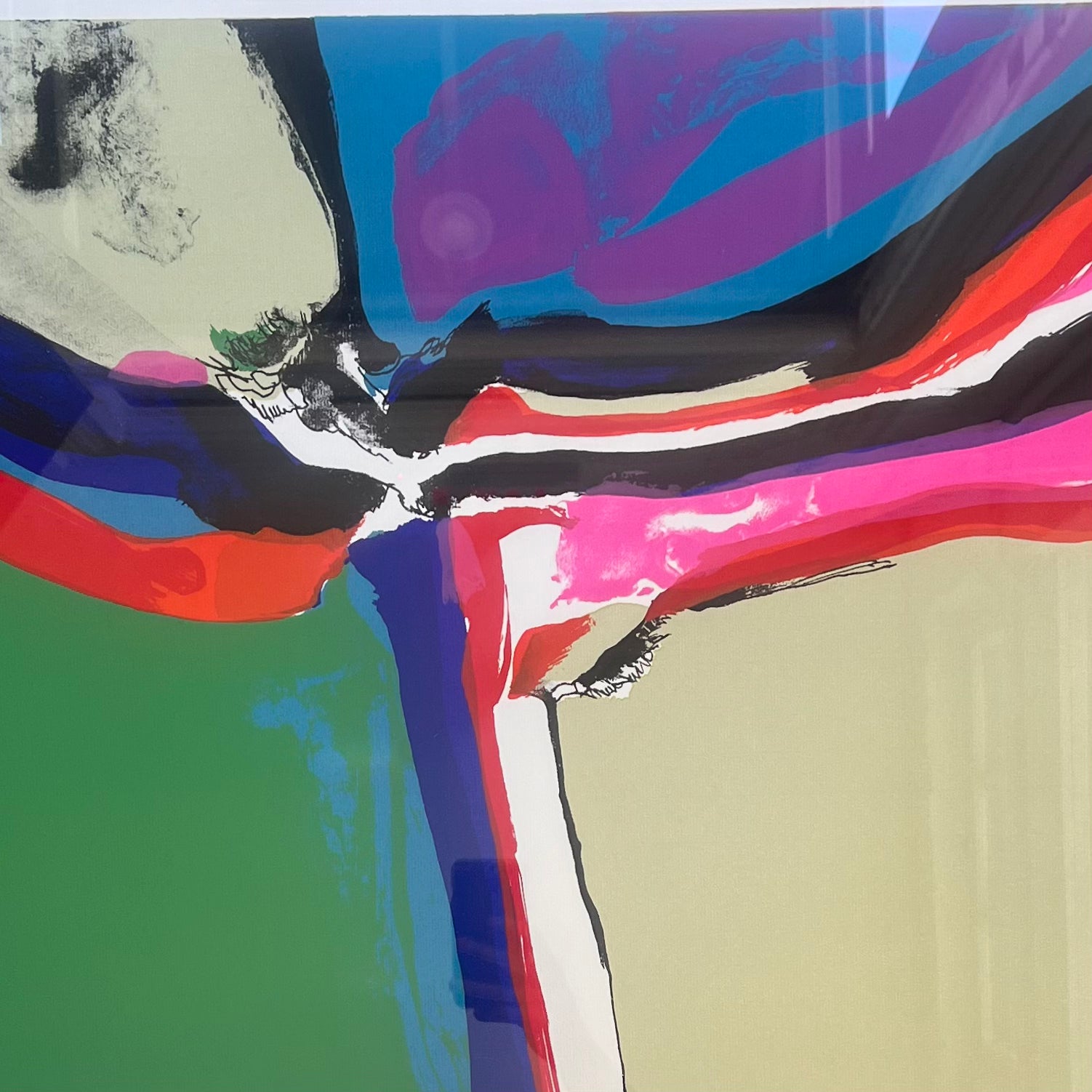 1960's Original Serigraph by Unknown Artist
