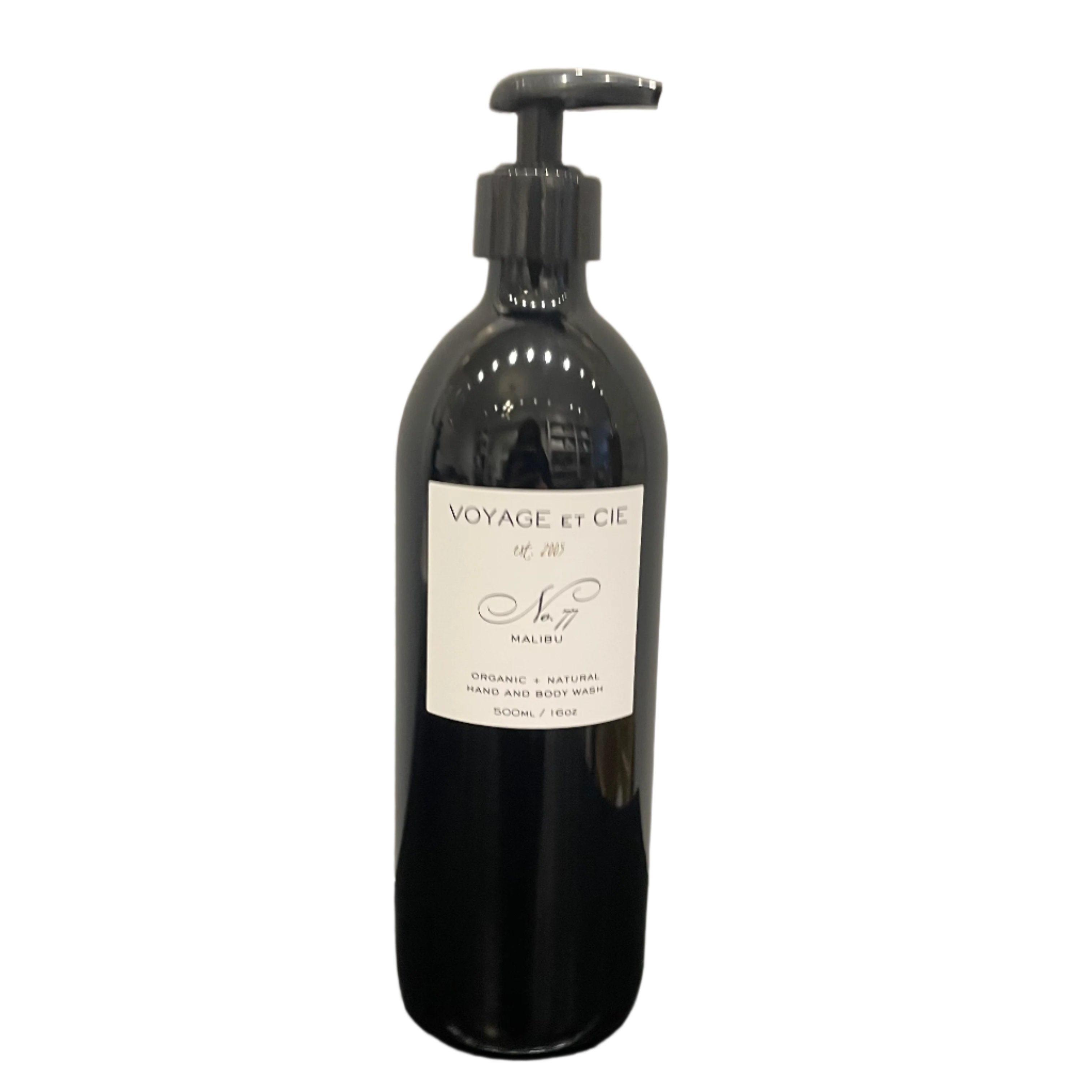 Organic Hand & Body Soap in Beautiful Glass Bottle