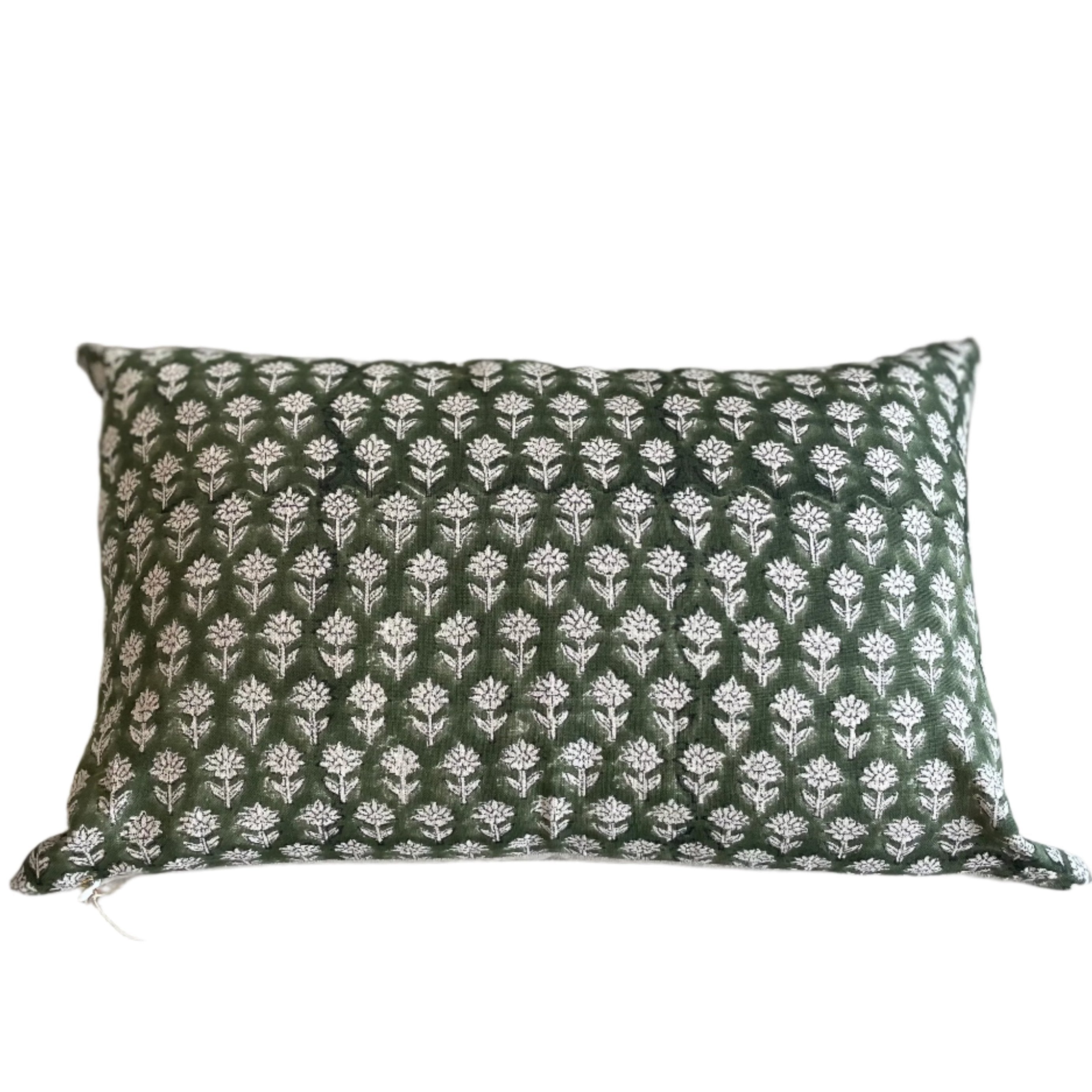 Larkspur Floral Pillow 14" x 22"