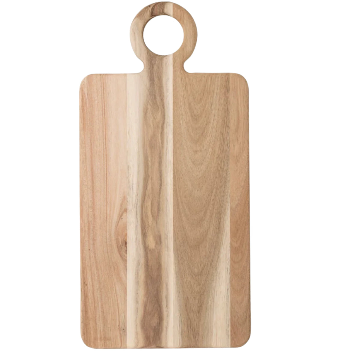 Acacia Wood Cheese Cutting Board With Handle