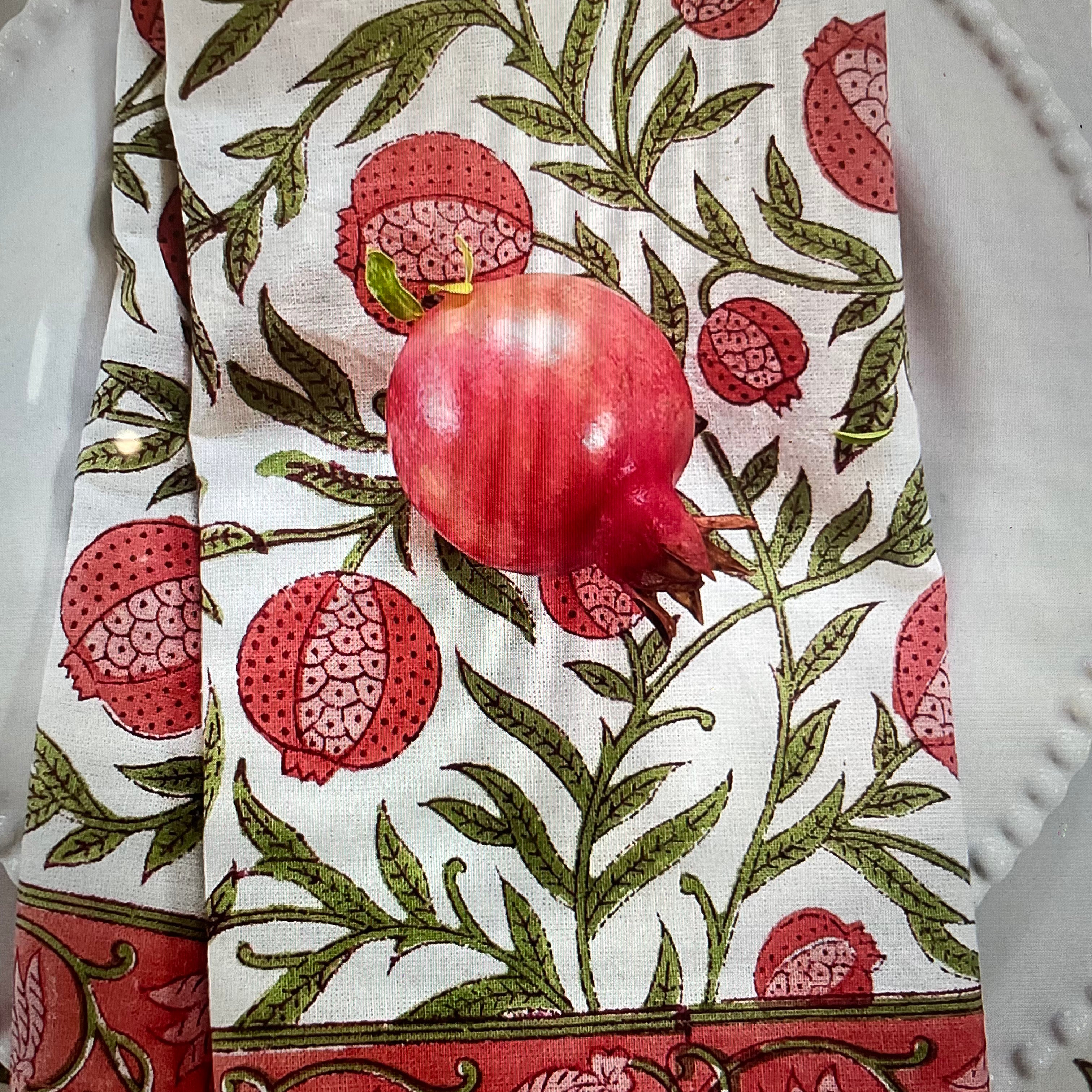 Pomegranate Red Napkins