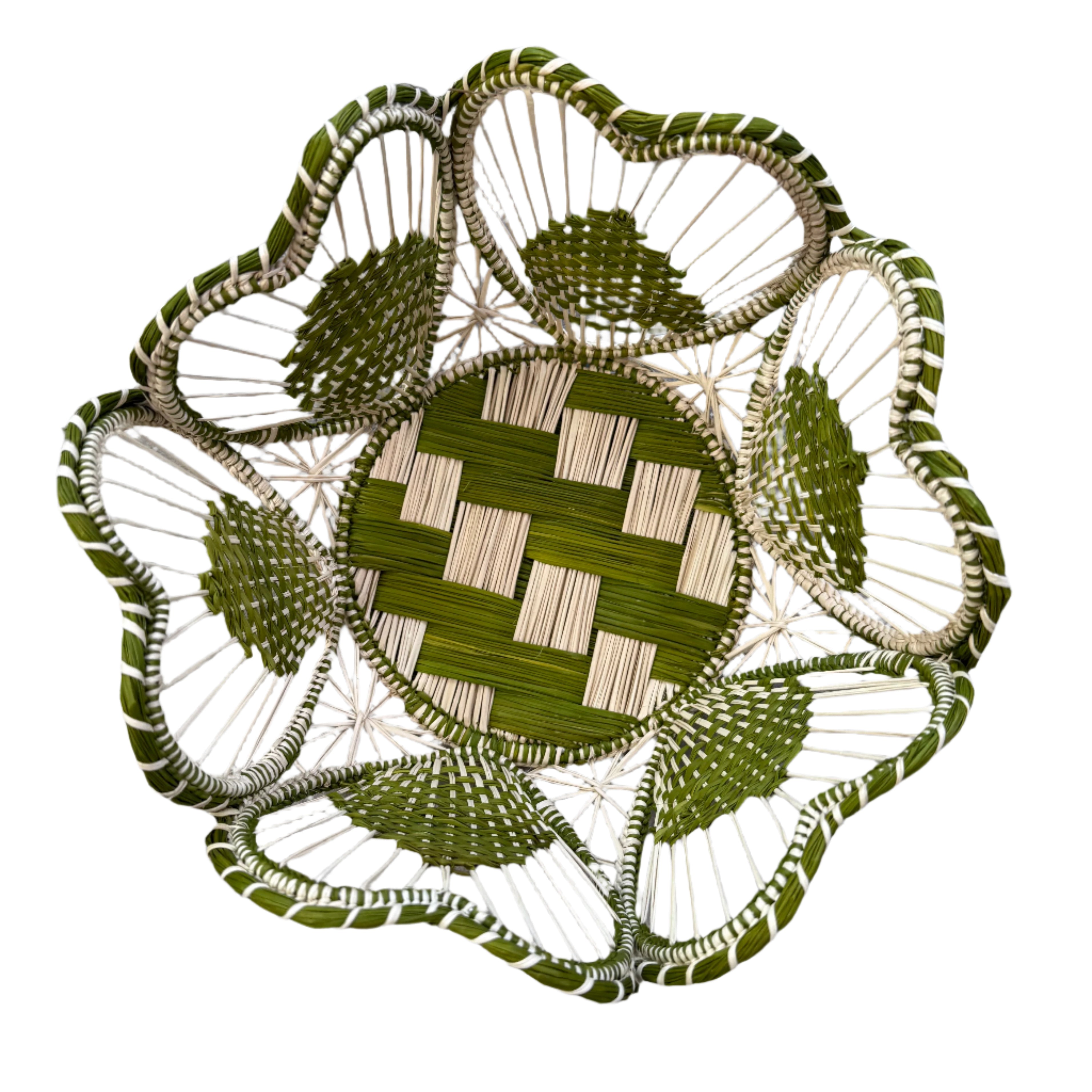 Flora Basket - Green
