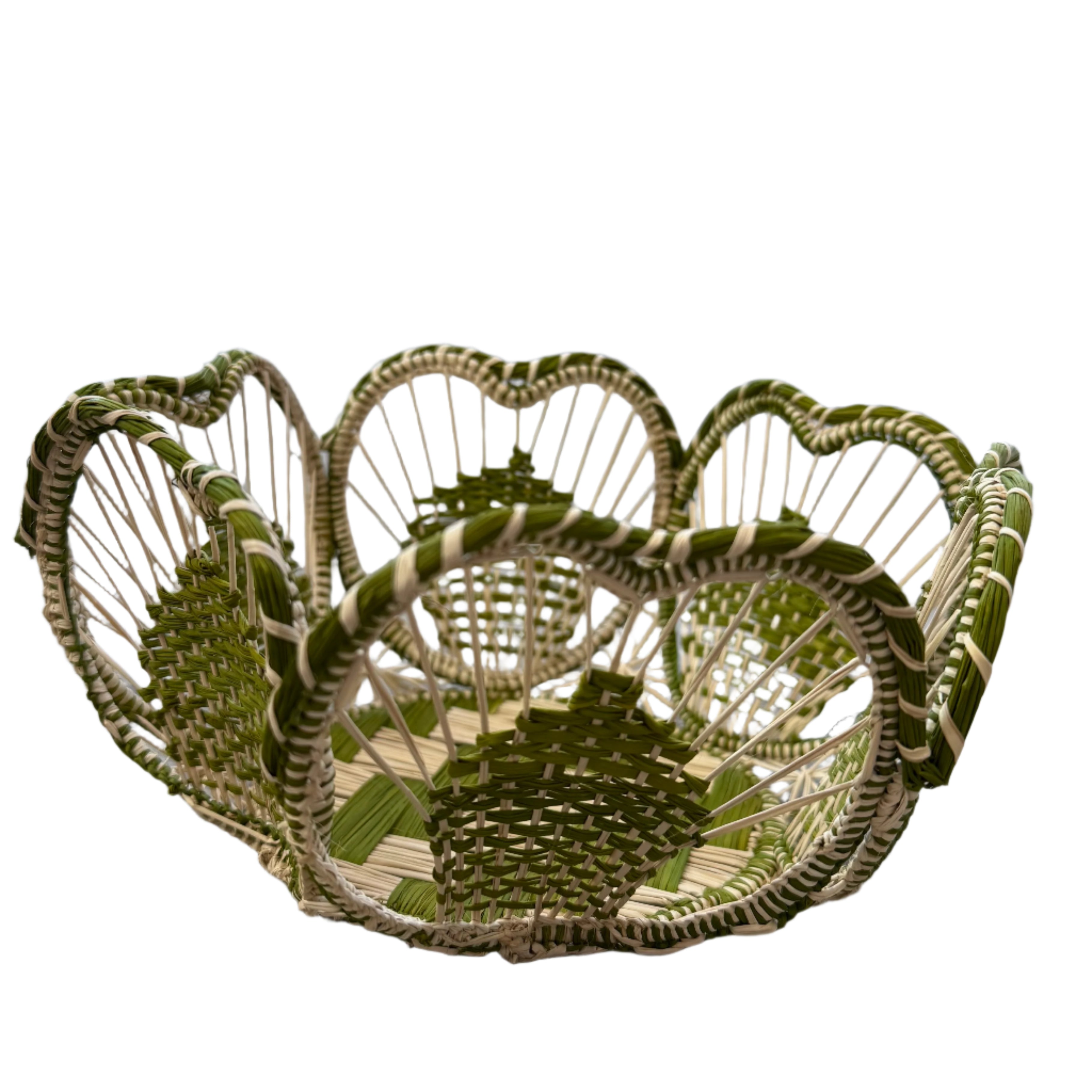 Flora Basket - Green