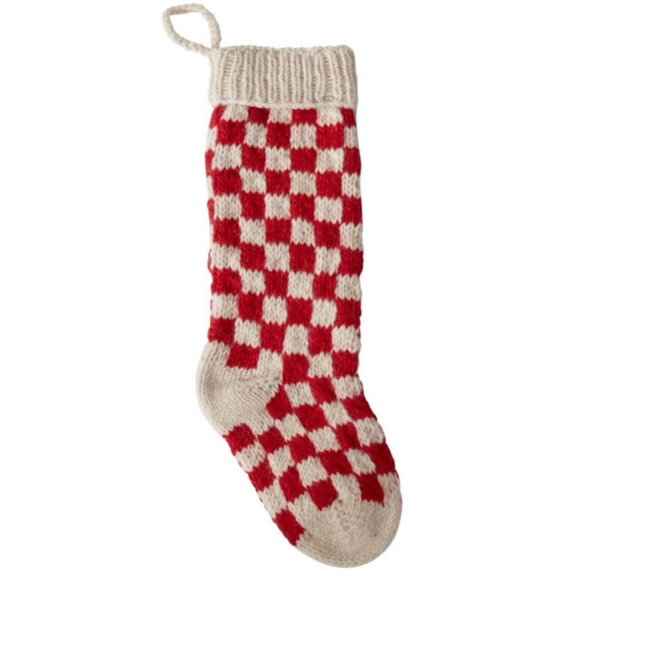 Damier Wool Stockings