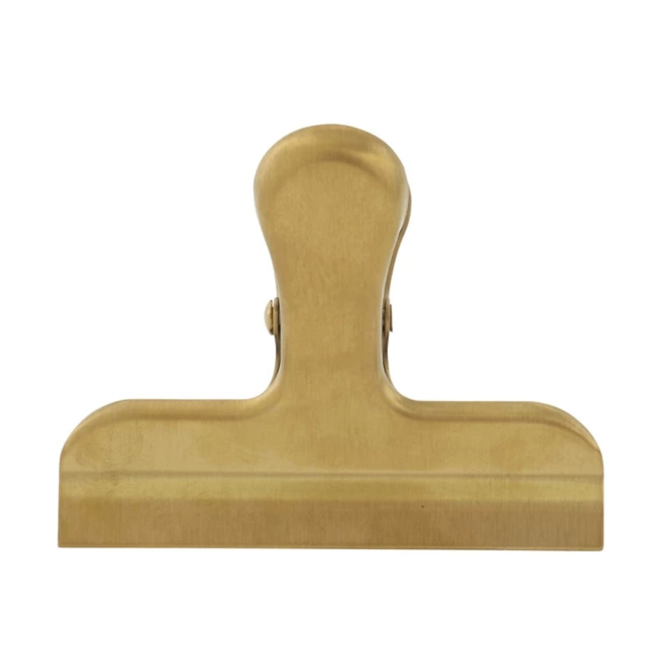 Stainless Steel Gold Finish Paper Clip
