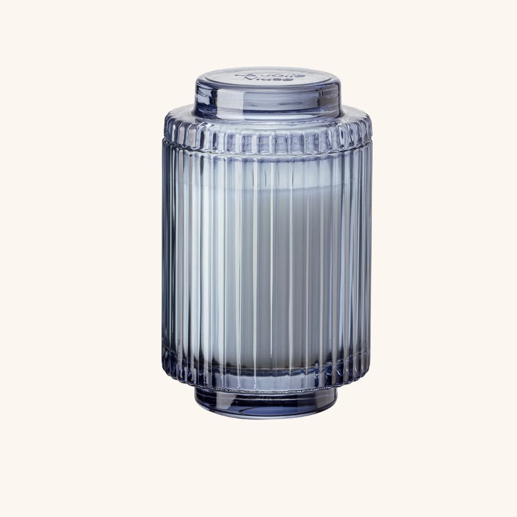 Ribbed Glass Candles - 11oz