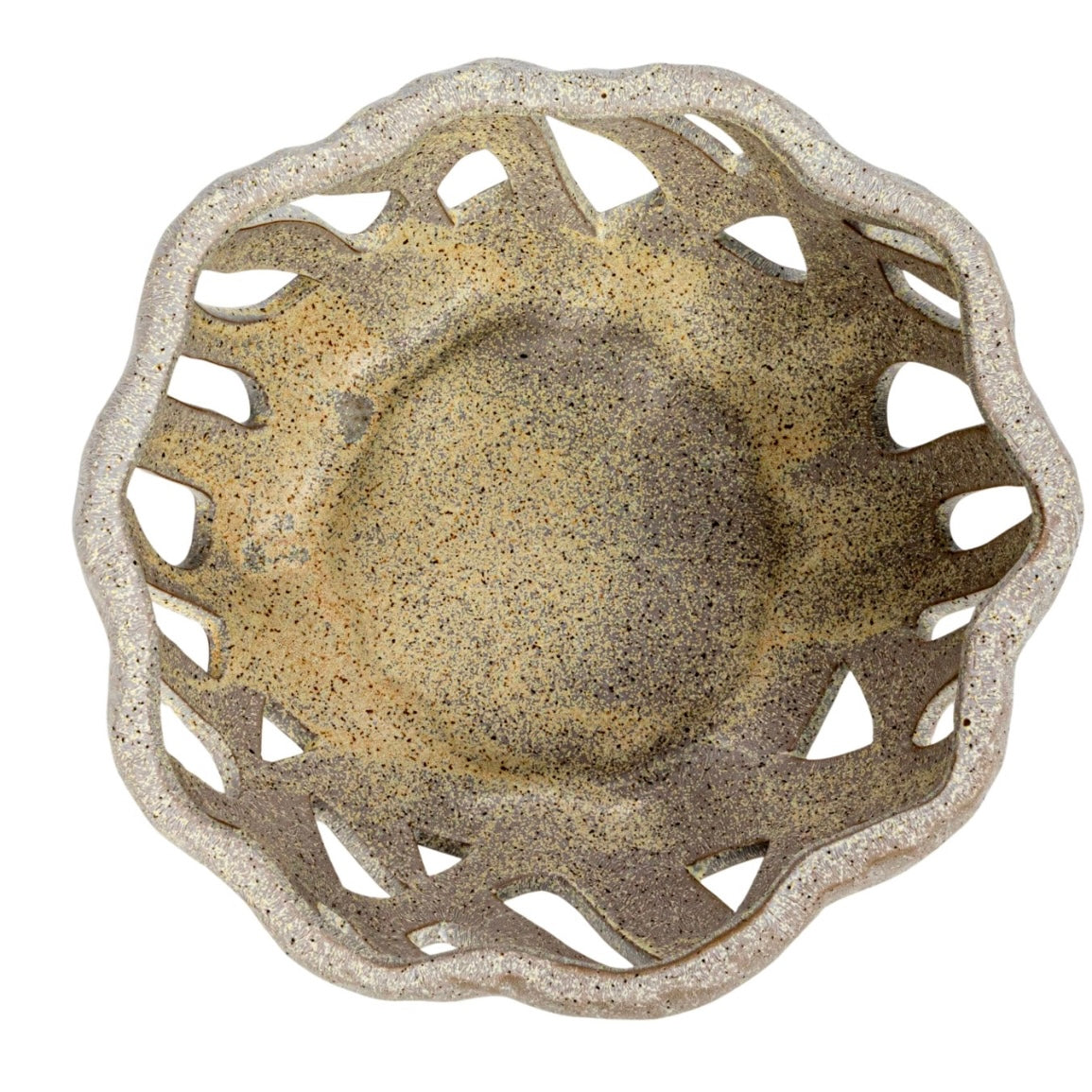 Stoneware Fruit Basket