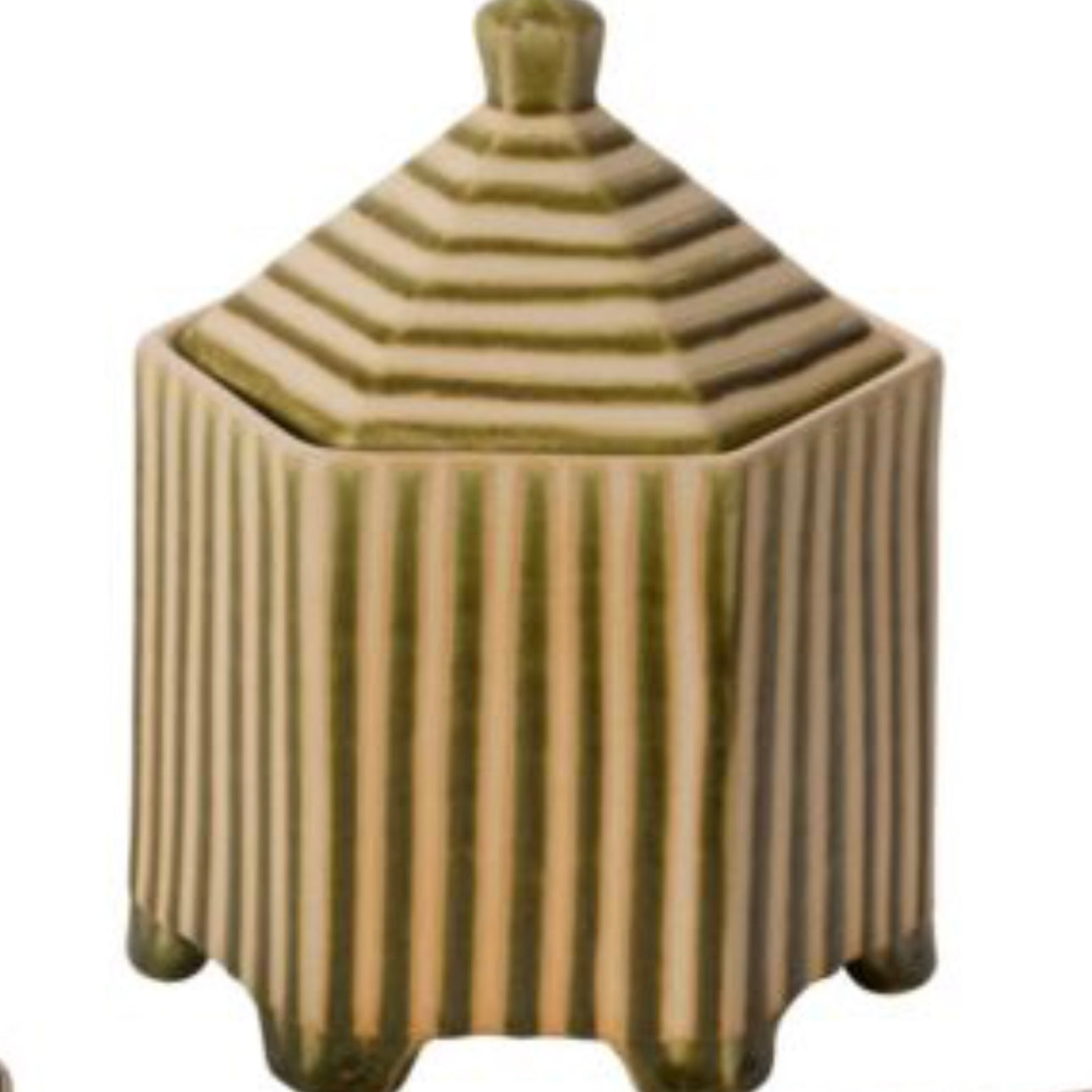 Large Decorative Footed Box