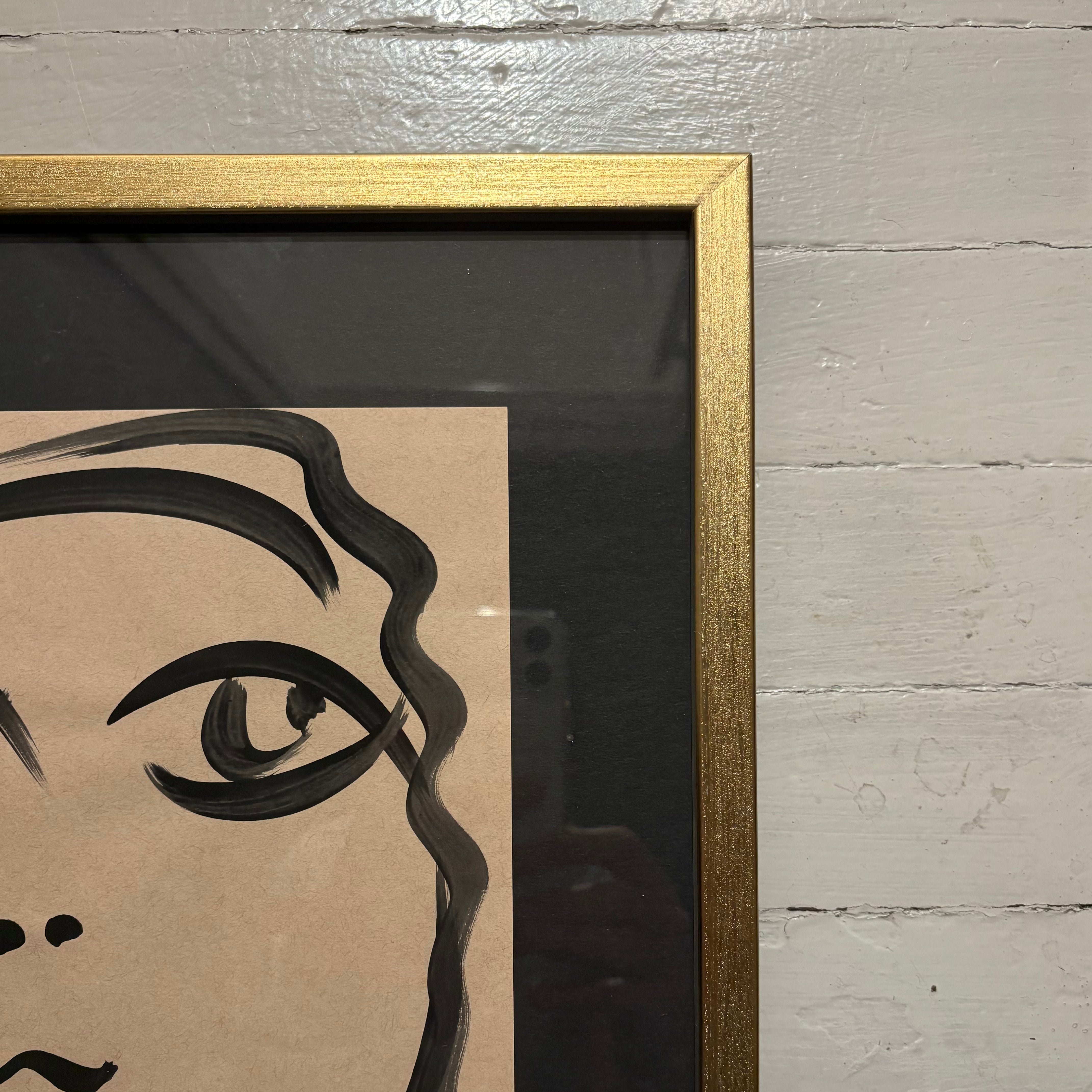 PETER KEIL - GIRL WITH WAVY HAIR