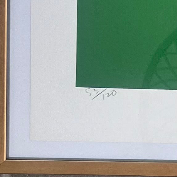 1960's Original Serigraph by Unknown Artist