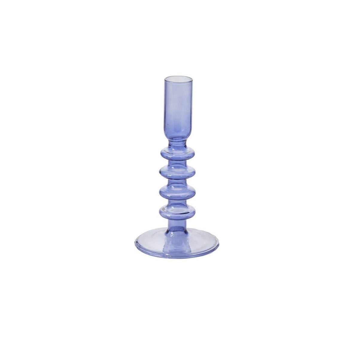 Malaga Glass Candlestick Holders