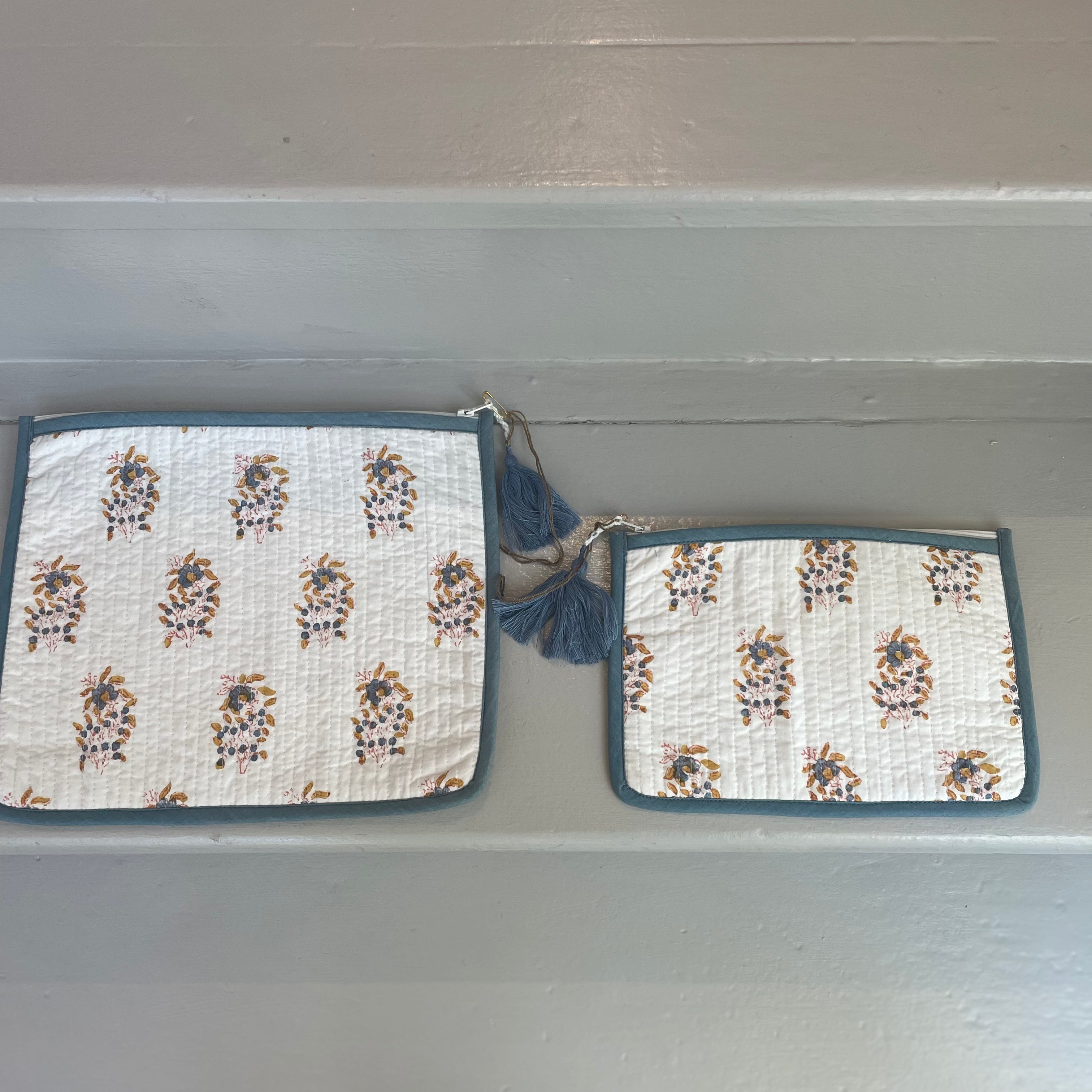 Zip Pouch Cotton/Terry