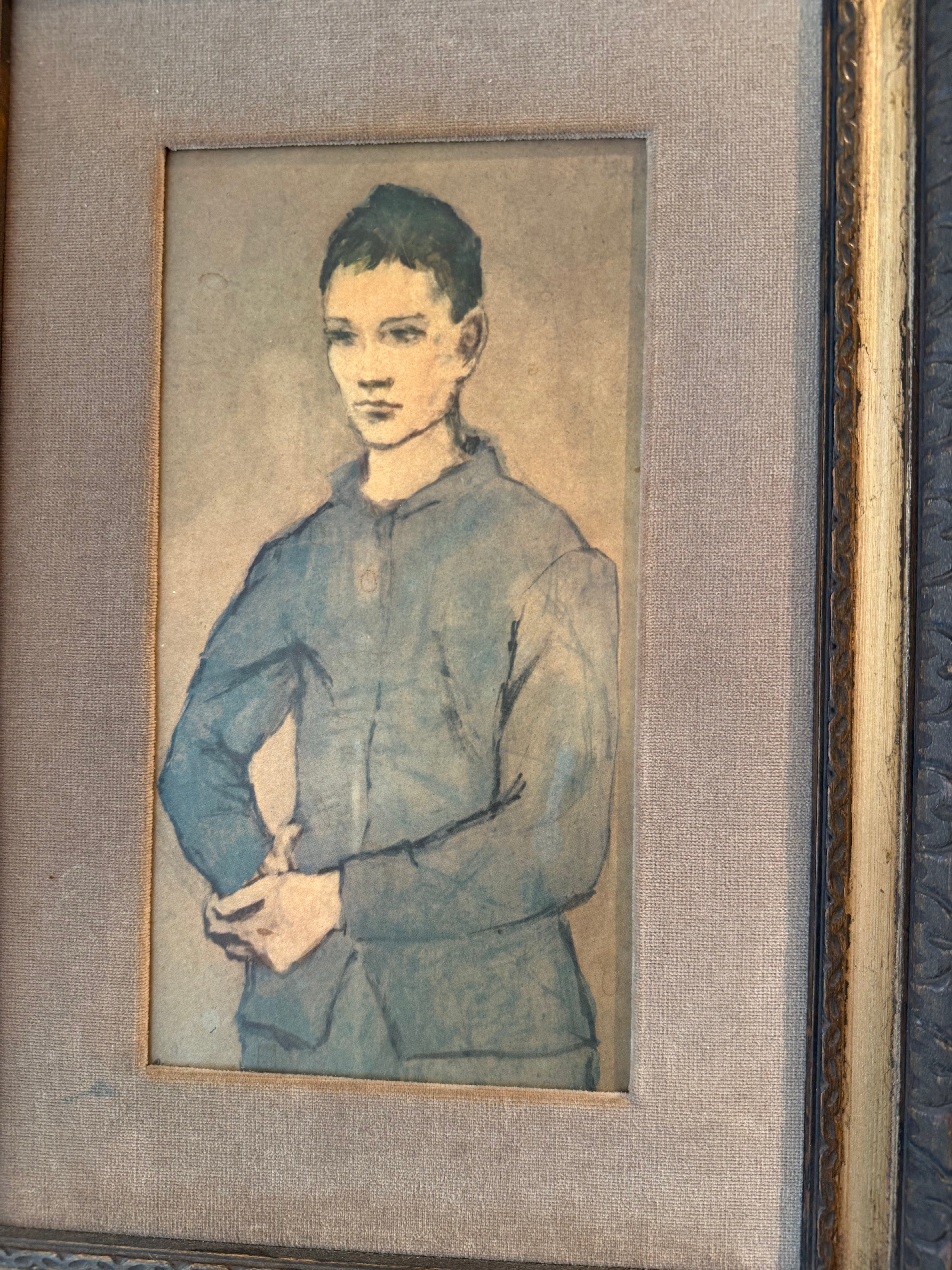 Le Garcon Bleu - Pablo Picasso