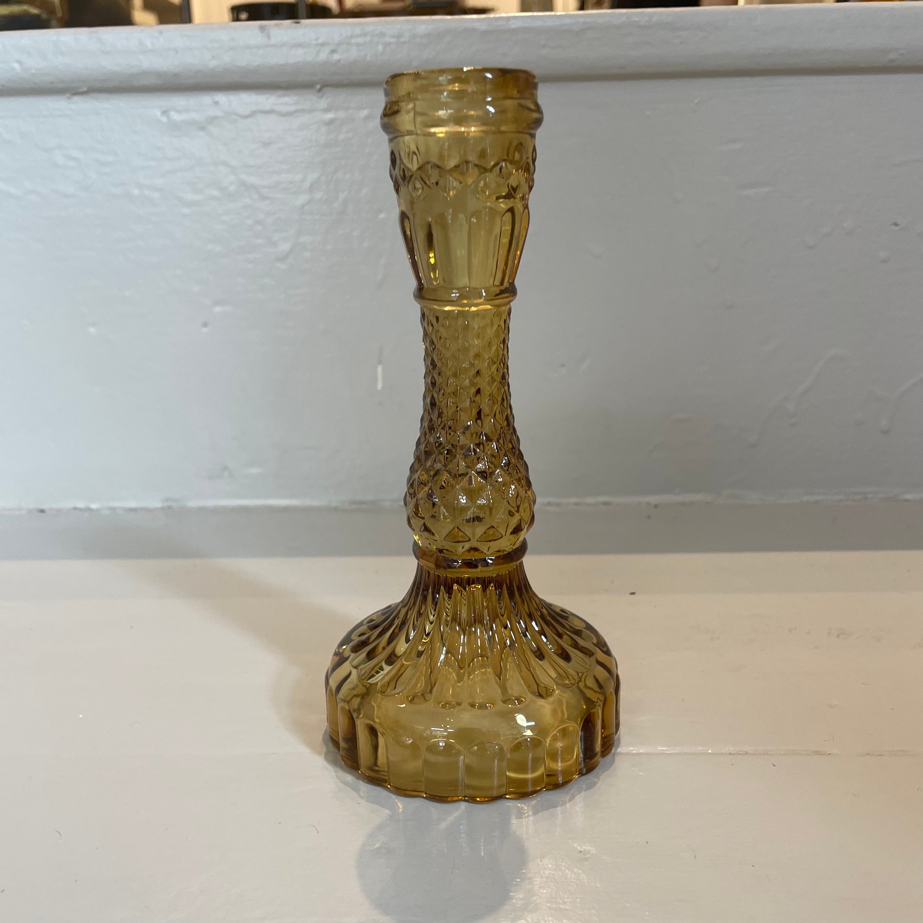 Decorative Glass Candlestick Holders