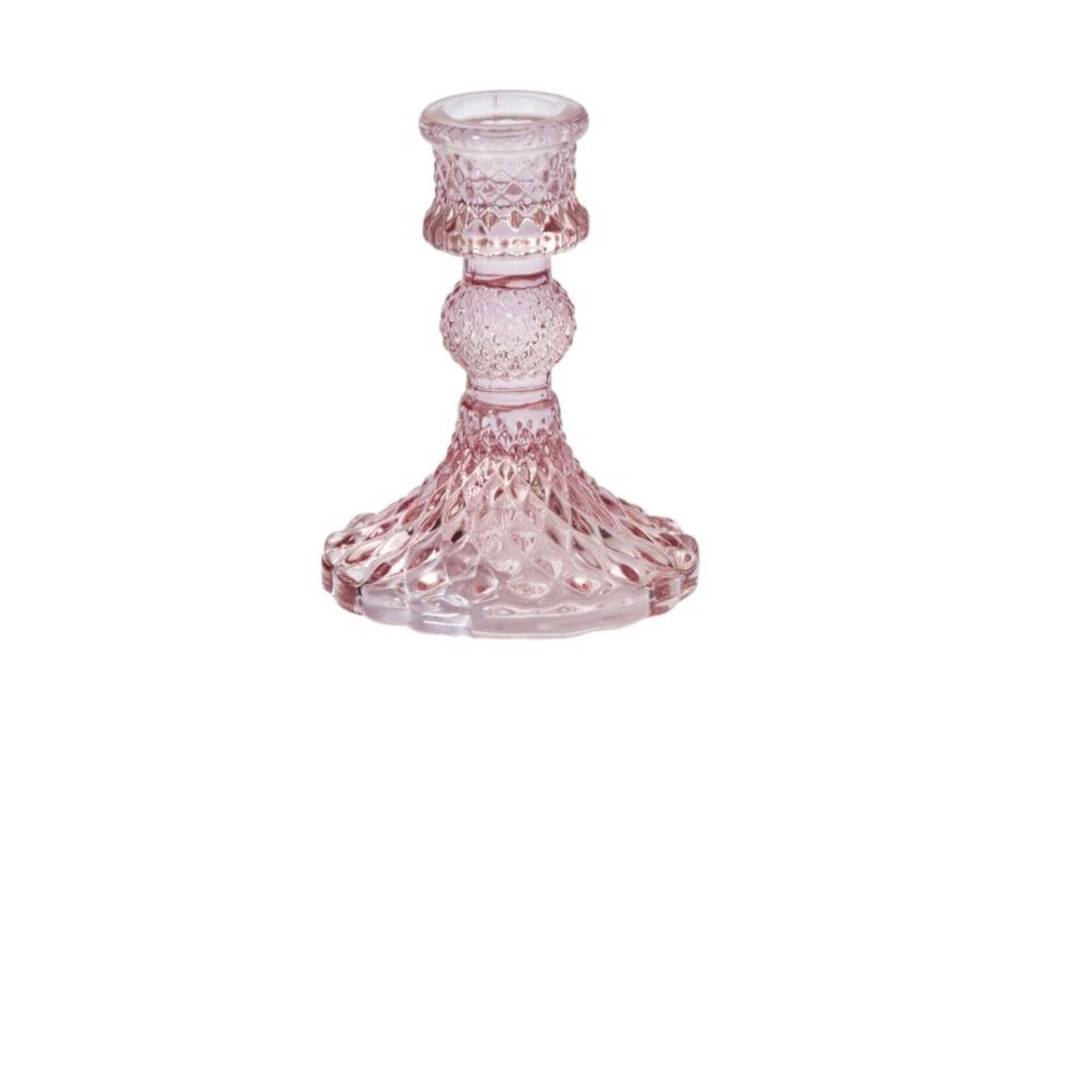 Decorative Glass Candlestick Holders