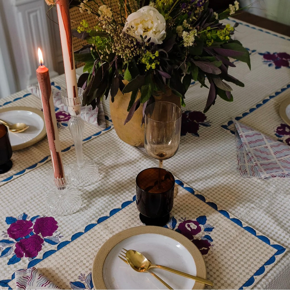 Hand Block Printed Table Placemats