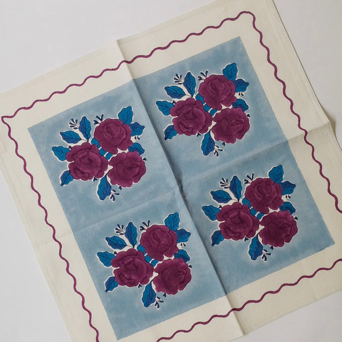 Blue/Purple Floral Napkins