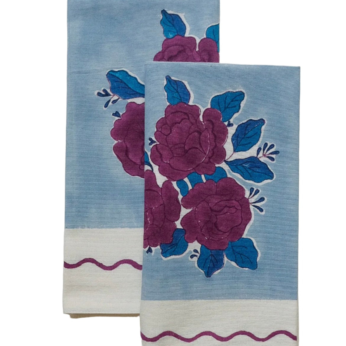 Blue/Purple Floral Napkins