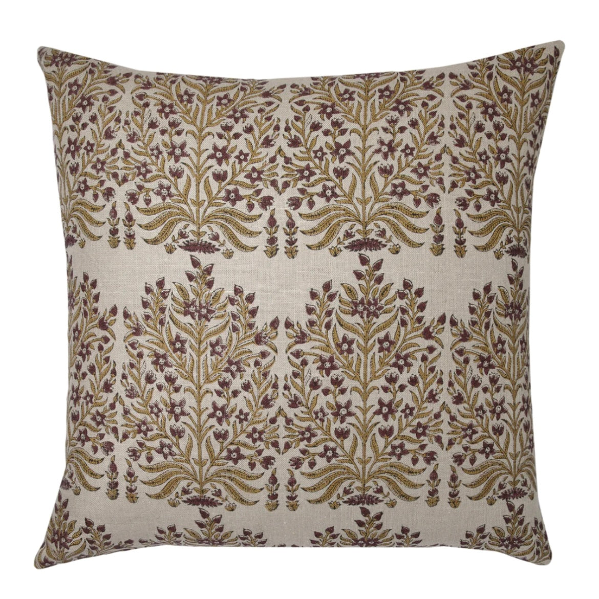 Fleur Mustard Saffron Pillows