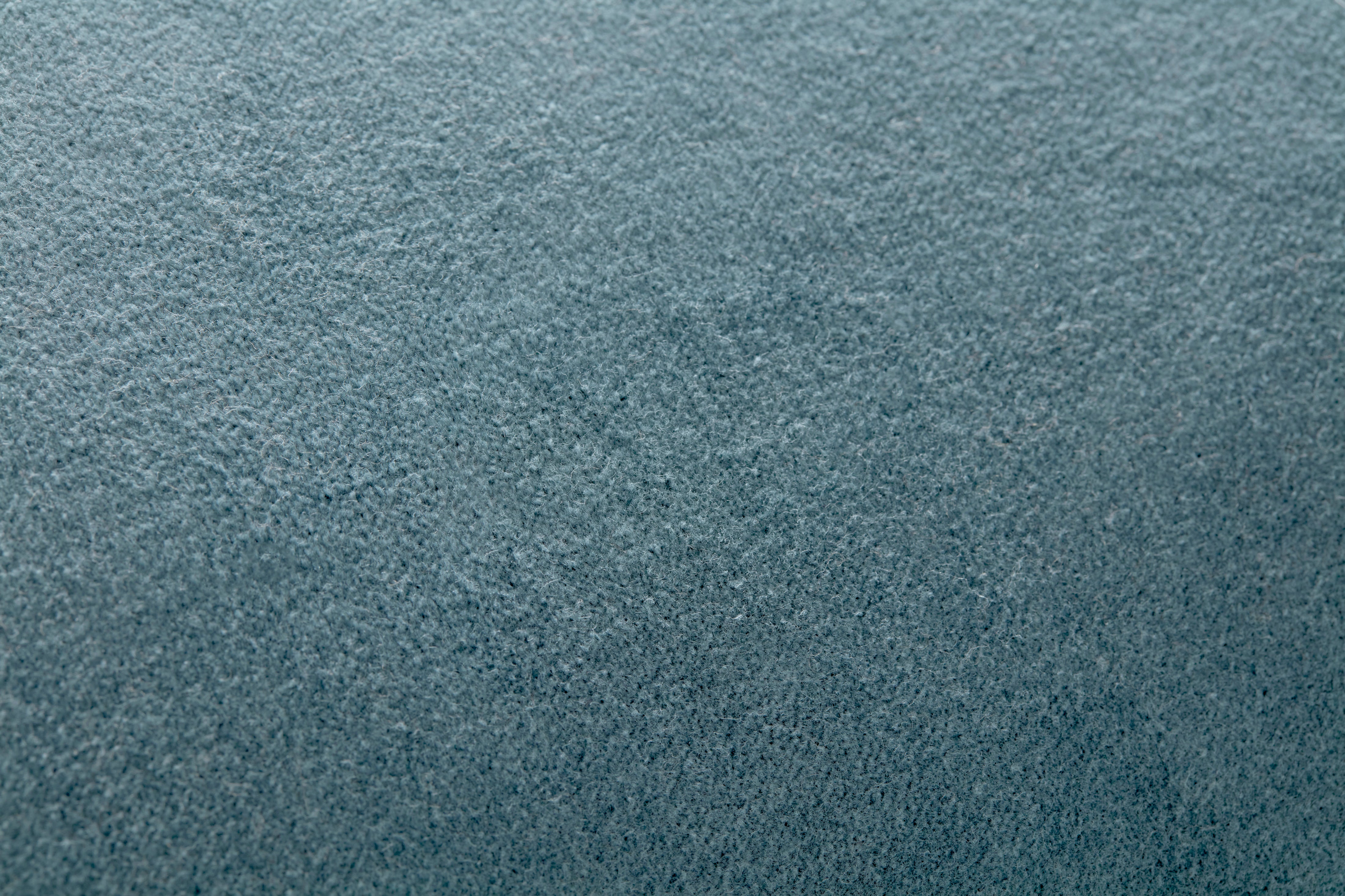 Blue Cotton/Velvet Pillow