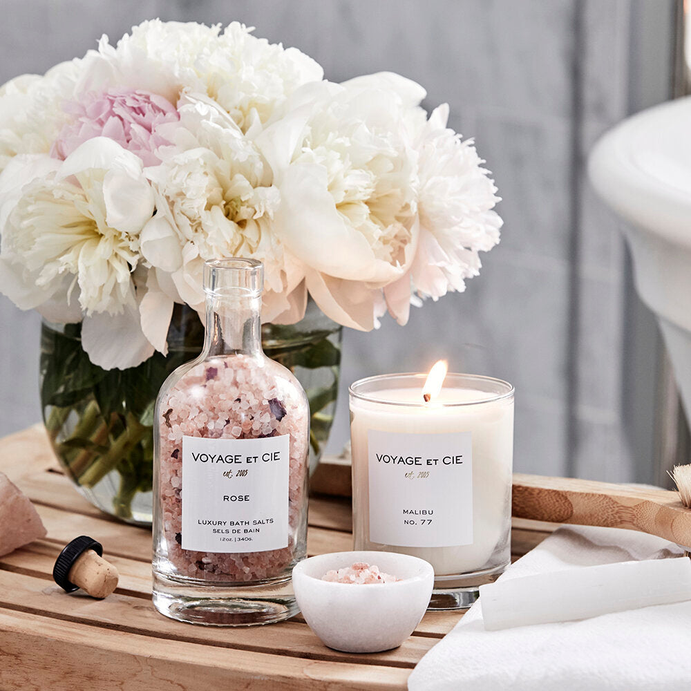 Rose Botanical Mineral Salts by Voyage Et Cie