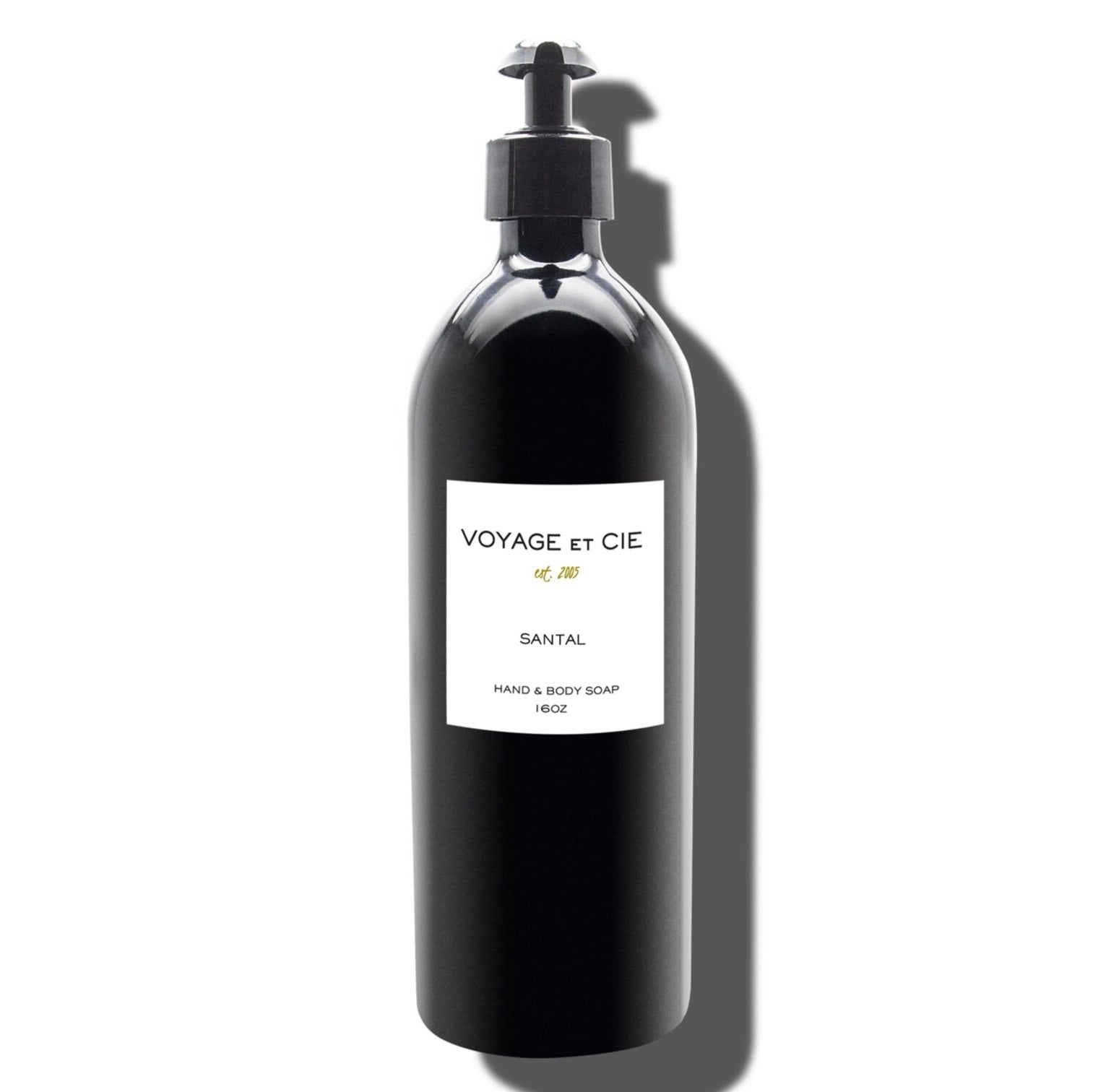 Organic Hand & Body Soap in Beautiful Glass Bottle