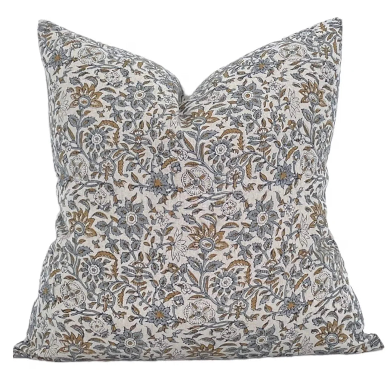 Visalia Block Print Pillow 20"x20"