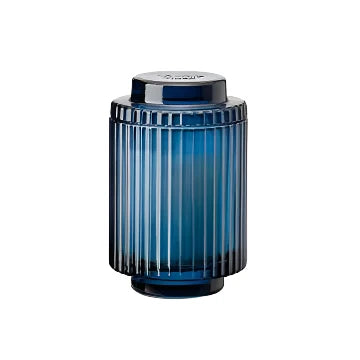 Ribbed Glass Candles