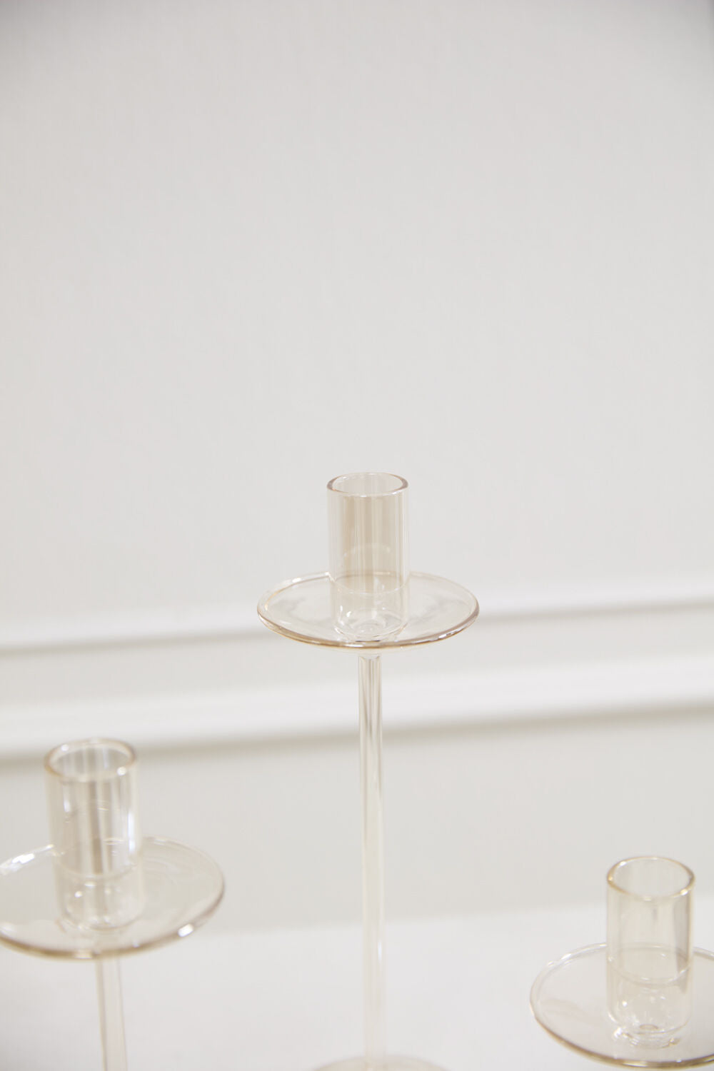 Champagne Glass Candestick Holder