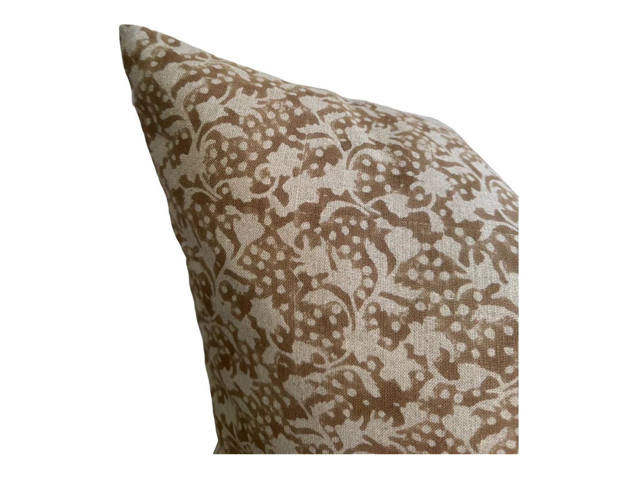 Corvallis Block Print Floral Pillow 14' x 22'