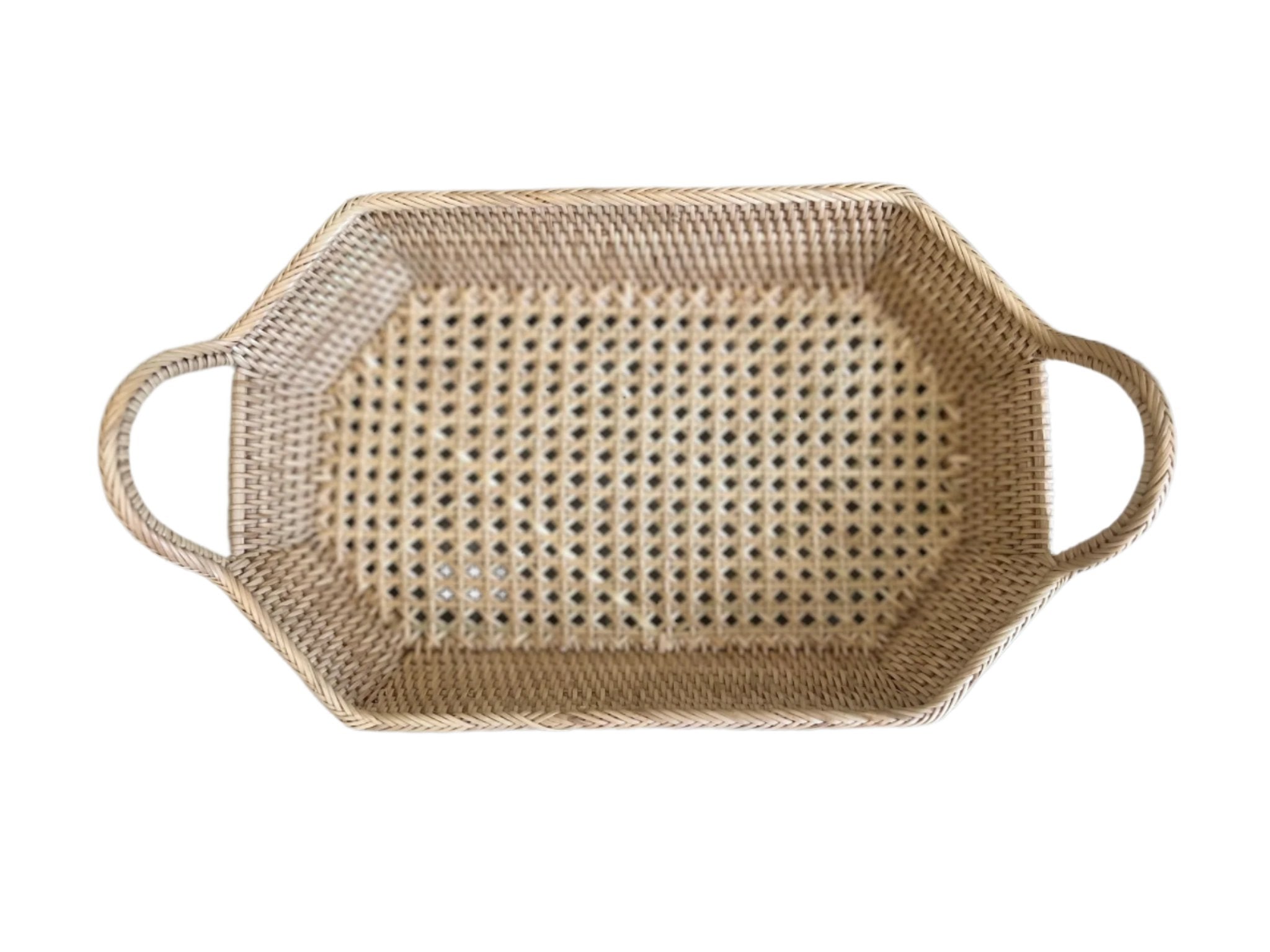 Rectangle Basket Tray with Handle