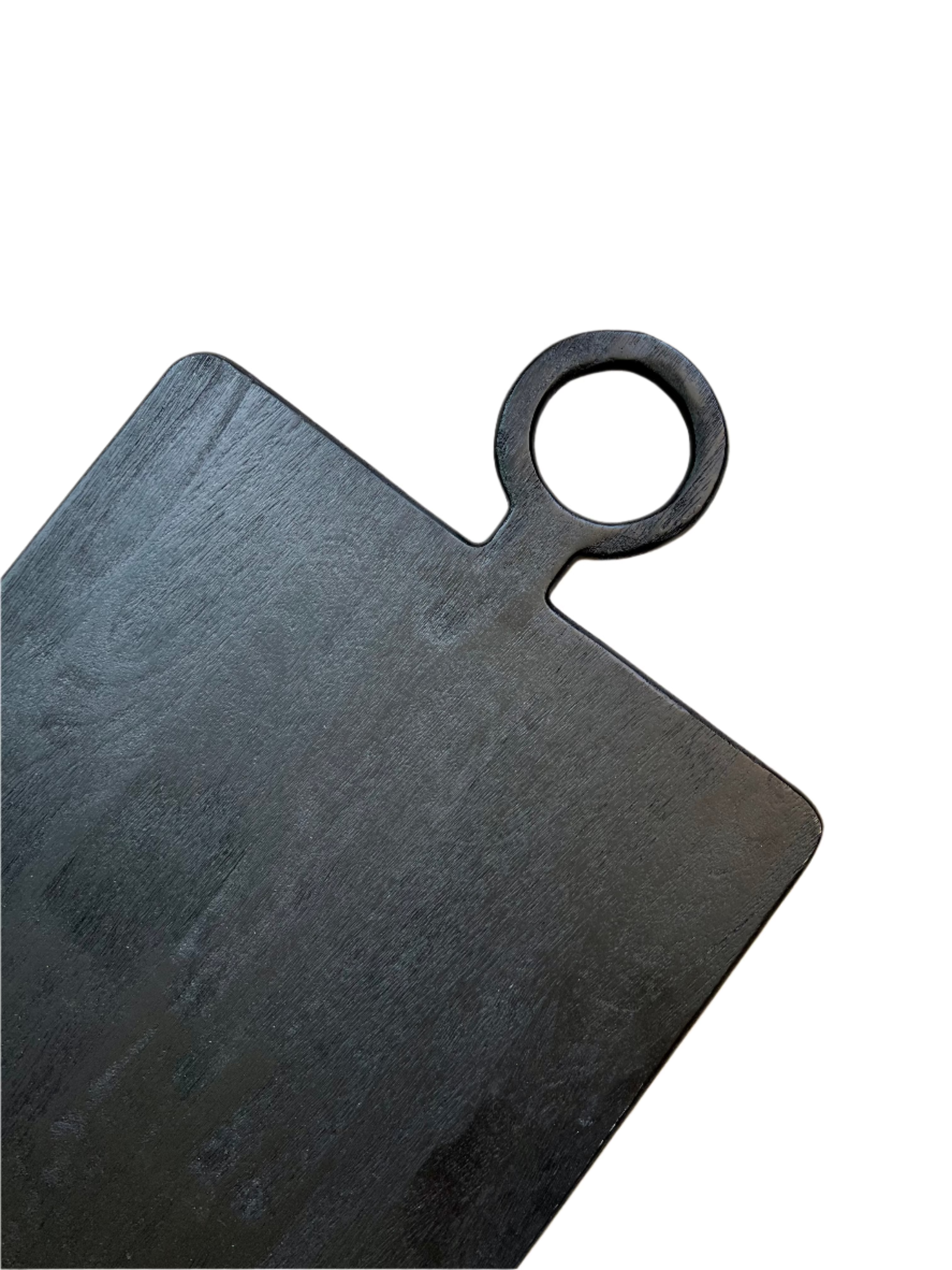 Oversized Black Mango Wood Cutting Board