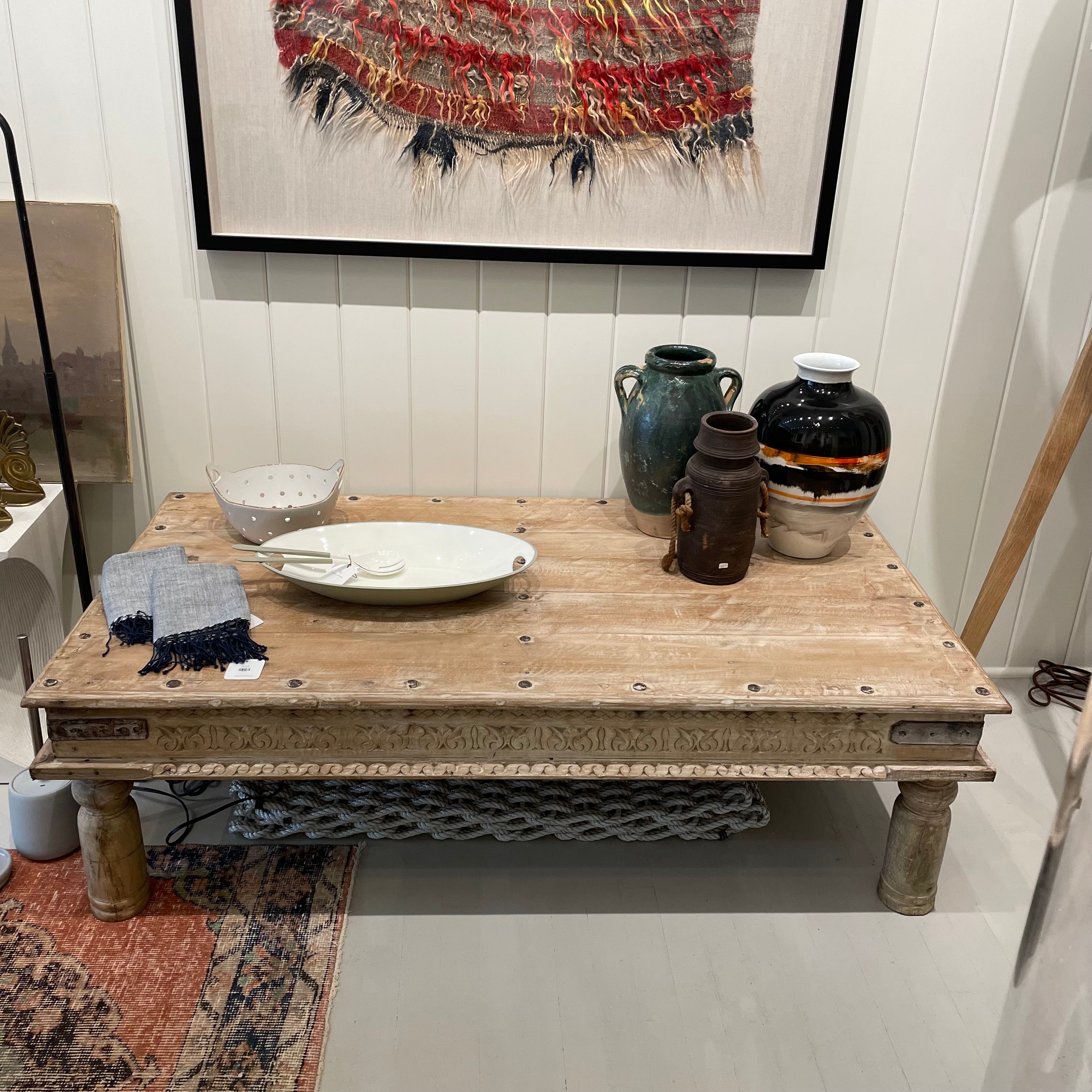 Wood Indian Coffee Table