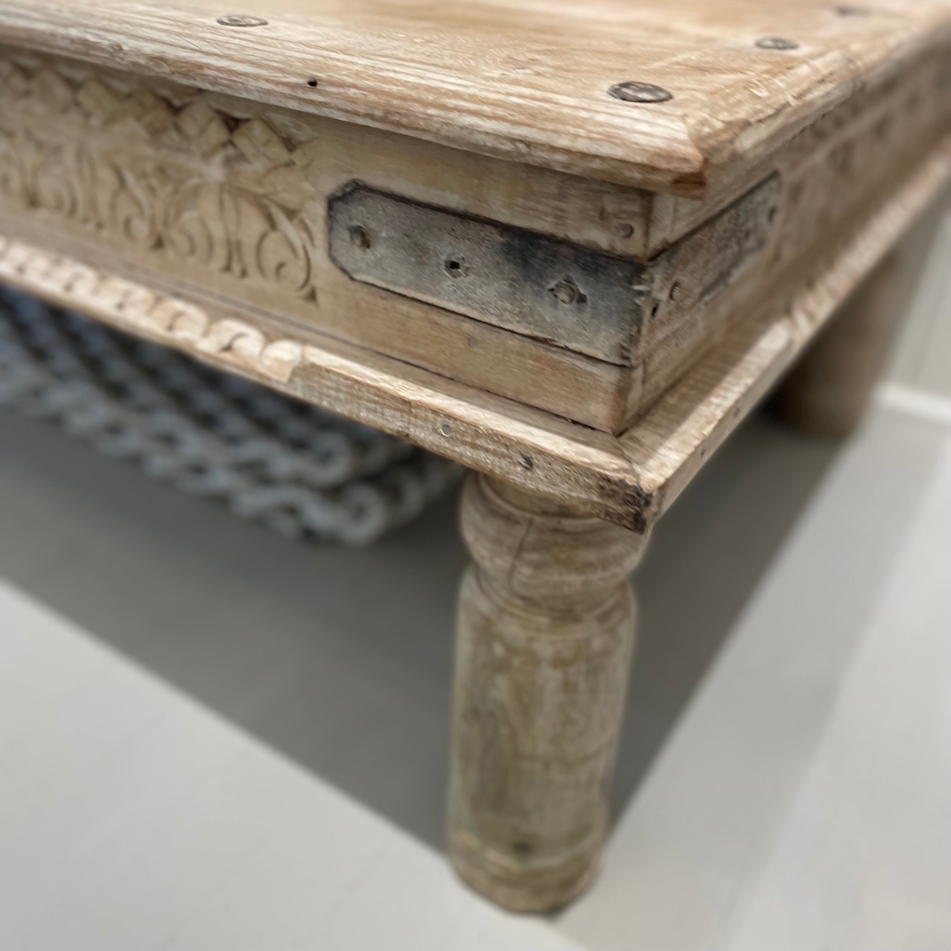Wood Indian Coffee Table